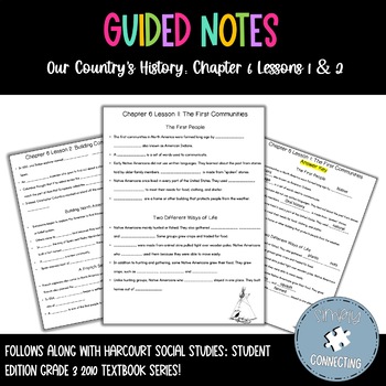 Preview of Chapter 6 Guided Notes