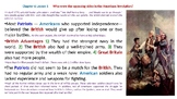 McGraw Hill US History Chapter 6 Powerpoint "The America R