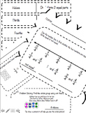 Chapter 8 Go Math Review Packet- Worksheets & Vocabulary