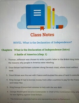 Preview of Chapter Notes: What is the Declaration of Independence? by Michael C. Harris