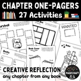 Chapter One-Pagers | 27 Activities | Reports, Reviews, Summaries