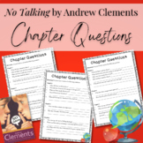 Chapter Questions and Assessments - No Talking by Andrew Clements