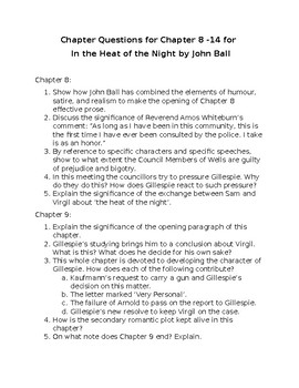 in the heat of the night book summary