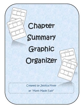 Preview of Chapter Summary Graphic Organizer