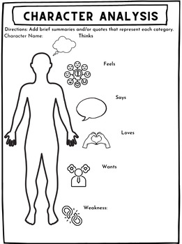 Preview of Character Analysis