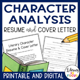 Character Analysis Activity | Google Classroom | Printable