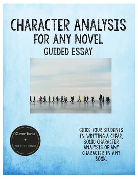 Preview of Character Analysis Essay For Any Novel