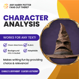 Character Analysis Essay - perfect for Hamlet, Gatsby, Fra