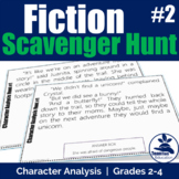 Character Analysis Scavenger Hunt (Grades 2-4)