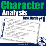 Character Analysis Task Cards 1 (Grades 3-5)