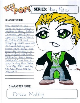 Preview of Character Analysis Worksheet