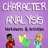 Character Analysis Worksheet Packet