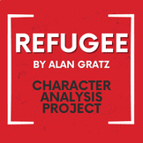 Character Anlaysis Project for Refugee by Alan Gratz