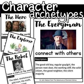 Preview of Character Archetypes Poster Florida Best Standards