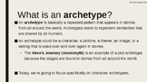 Character Archetypes Power Point