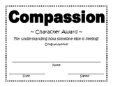 Character Award Bundle