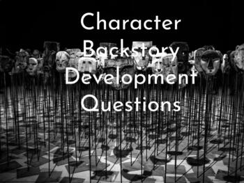 Preview of Character Backstory Development Questions