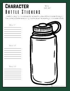 Preview of Character Bottle Stickers