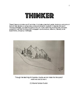 Preview of Character Building: Using Thinking to Confront Challenges and Build Empathy