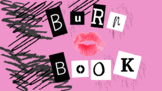 Character Burn Book - No Prep Fiction Task