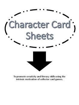 Preview of Character Card Sheets