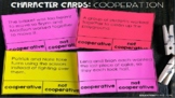 Character Cards: Cooperation