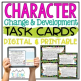 Character Change & Development Task Cards | Google Classroom