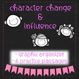 Character Change - Graphic Organizer and Reading Practice