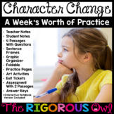 Character Change Lesson, Practice & Assessment