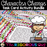 Character Change Task Card Activities