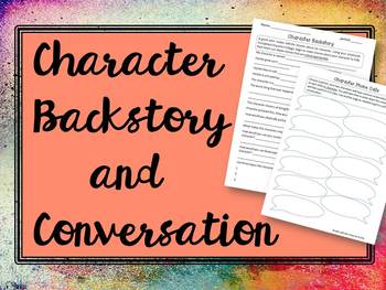 Preview of Character Backstory and Conversation