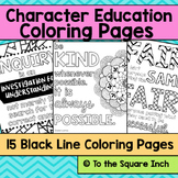 Character Coloring Pages