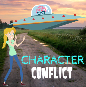 Preview of Character Conflict Graphic Organizer