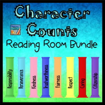 Preview of Character Counts Reading Room Bundle - Virtual Library