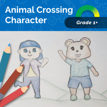 Preview of Character Design - Animal Crossing - Video Drawing Project for Beginners
