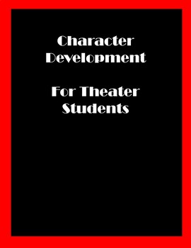 Preview of Character Development Graphic Organizer