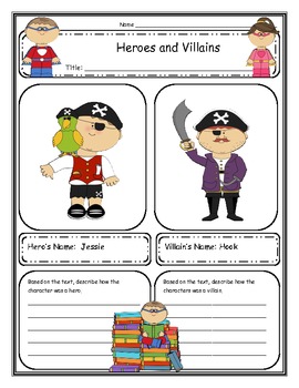 Preview of Character Development, Story Elements, and Story Structure Graphic Organizers