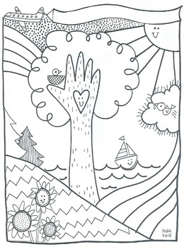 bulletin board coloring pages