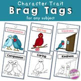 Character Education Brag Tags