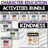 Character Education Activities and Worksheets BUNDLE - 9 R
