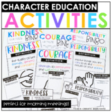 Character Traits Education Bundle: Discussion Slides, Jour