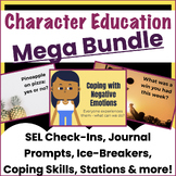 Engaging Character Education Bundle - SEL Activities & Com