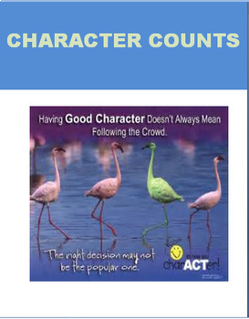 Preview of "Character Counts." CDC Health Standard 4