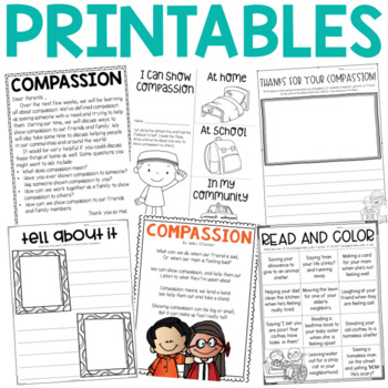 Character Education: Compassion {Lesson Plans and Activities} by Haley ...