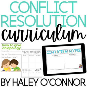 Character Education: Conflict Resolution {Lesson Plans and Activities}