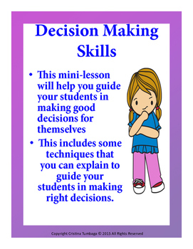 decision making improving on decision making skills distance learning