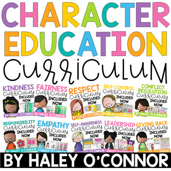 Character Education Curriculum {Lesson Plans and Activities