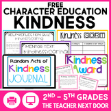 Character Education Kindness Social Emotional Freebie SEL 