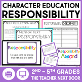 Character Education Responsibility SEL Activities Morning 