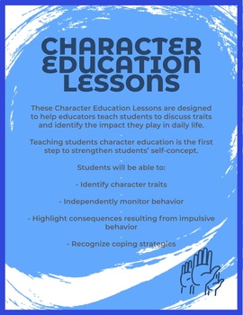 Preview of Character Education Lessons